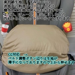 CYBEX サイベックス　パラスGi-Size＋、Gi-Size G2ジュニアシート　インパクトシールド用カバー