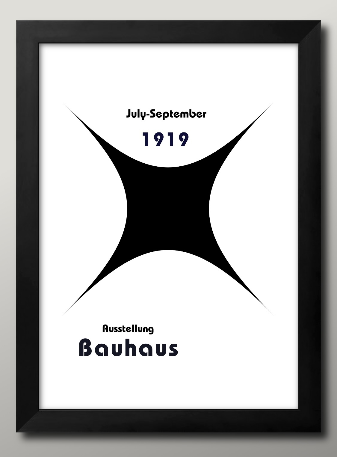 10644□A3アートポスター『バウハウス BAUHAUS』絵画/イラスト