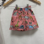 アフリカのアート絵子どもショートパンツ90
