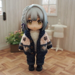ハートがいっぱいカーディガン【ピンク】❤︎handmade❤︎11cmドールサイズ