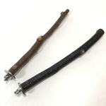 ［オーダー品］梨とリンゴの止まり木　２本セット