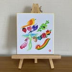 オーダーメイド花文字（ミニ色紙）