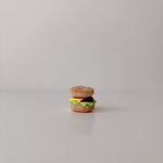 １ ミニチュア ぬいぐるみ ハンバーガー