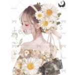 【Q2-19】teatea.オリジナル 人物ステッカー