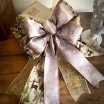 クリスマス　クリスマスリボン　ツリートップ　クリスマスツリー　クリスマスリース　オーナメント