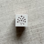 【アウトレットスタンプ】北欧風の木のラバースタンプ〈ゴム印はんこ〉
