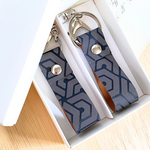 【SALE】反射板 タグ 黒 キーホルダー リフレクター 和柄 バッグチャーム  クリスマス メンズ ペア セット プレゼント