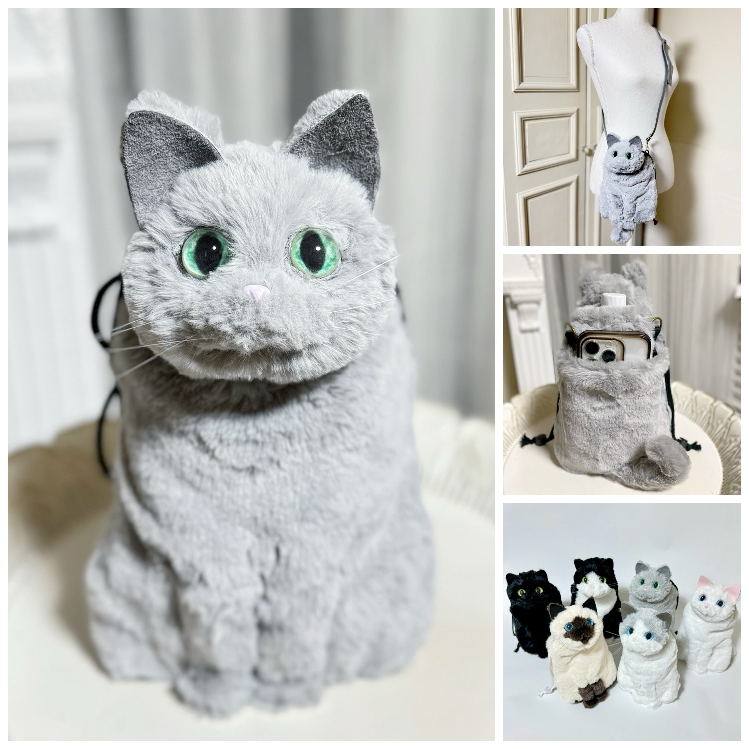 ミュベール 黒い猫のファーマフラー tmsb079_1.jpg