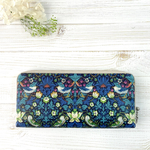 選べる＊ラミネート＊ コンパクトラウンドファスナー財布 9×18㎝ リバティ プリント使用