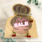 さくらんぼ🍒フックピアス両耳×ヘアゴムセット🍒【1セット限定販売】SALE中〜