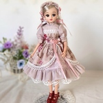 22センチドール用ピンクのワンピース