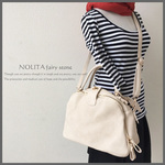NOLITA ２Way☆女性の味方バッグ　Ｍサイズ　ペールホワイト