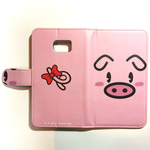 アニマル 可愛い ブタさん ダイアリーケース 全機種対応 スマホケース 手帳型ケース スマホカバー