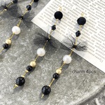 4pcs★cute devil  branch（ミックス ロングチャーム）