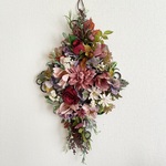 Rose iron cross hanging