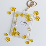 大人女子の推し活に♡レジンデコ トレカケース（ハニーイエロー）