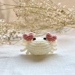 かにのあみぐるみ（いちごみるく）