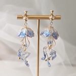 【6/26  21時再販予定】きらきらくらげの耳飾り