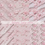 fabric lace roses