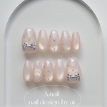 Crystal Ribbon – Sheer Beige
