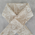 人気☆【山葡萄】ライトベージュの半衿サイズハギレ