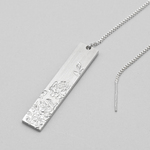 「芍薬」silver925/bookmarker/本の栞