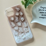 受注制作✳︎夏限定　とろける夏のくま氷カフェオレiPhoneケース