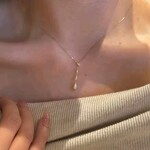 4種のドロップのネックレス【N-684】