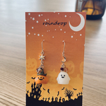 🎃星と月のハロウィン🌙　　ユラユラ可愛い　ピアス/イヤリング