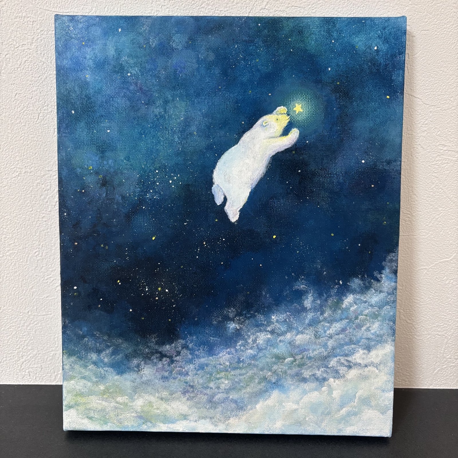 アクリル画 原画 クラゲ - ごあね | minne byGMOペパボ 国内最大