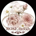 QYマステ8月新作☆ROSE melody 6cm×5M PET★1350