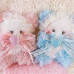 ♡みずいろとぴんくのペアくまちゃん♡