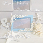 Mermaid Wadding フォトフレーム♡【はがき】