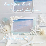 Sea Glass Sand フォトフレーム♡【はがき】