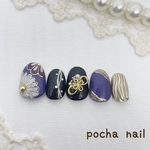 ネイルチップ ❁¨̮ 和柄ネイル 