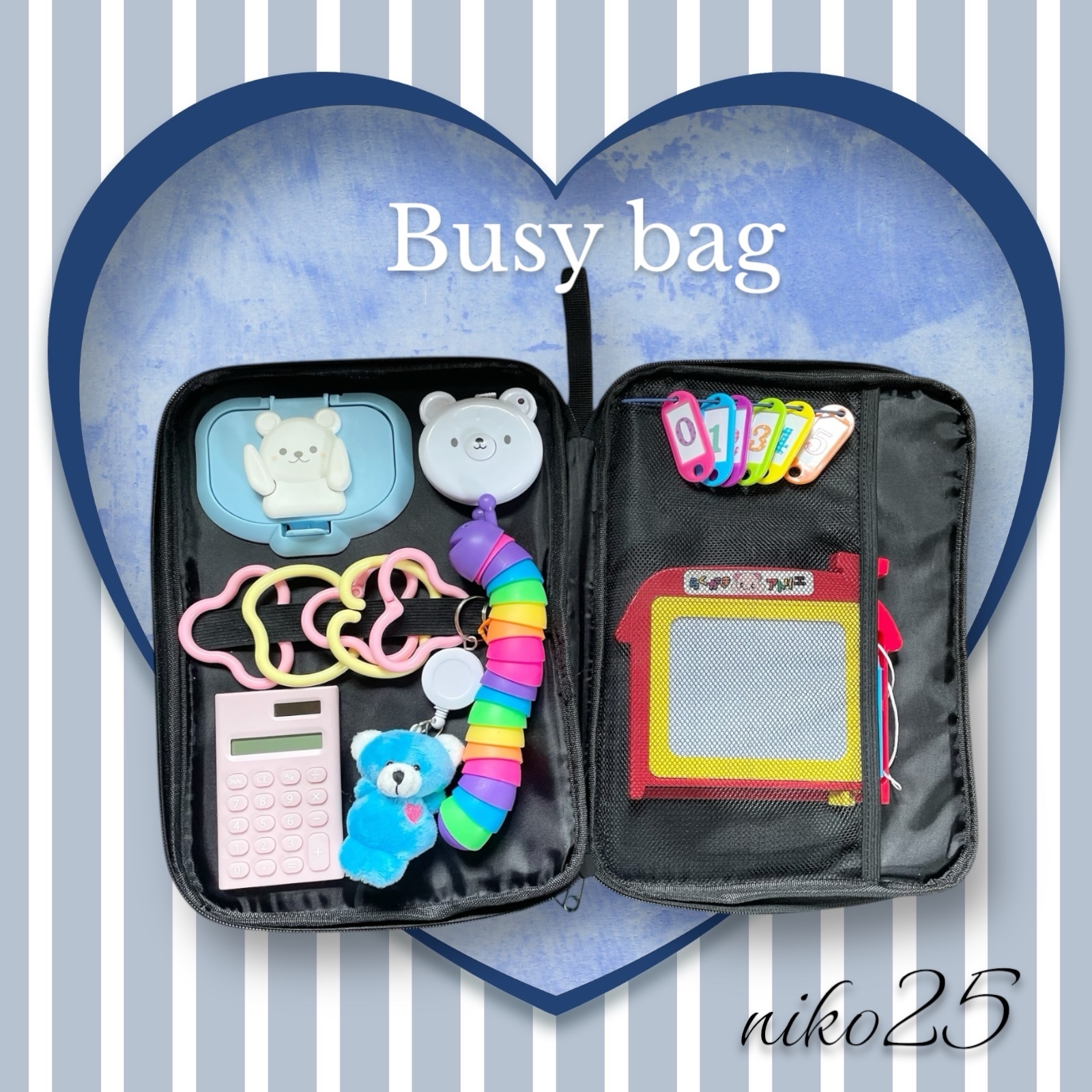 【ハンドメイド】 ビジーボード ステップアップver. Lサイズ ハンドメイド】 ビジーボード ステップアップver. Lサイズ