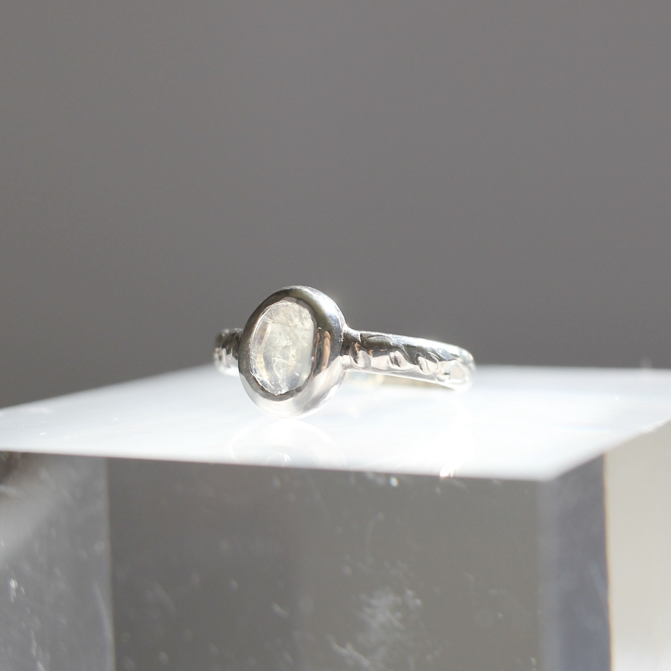 Moon Stone Ring