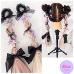 リングエクステ風♡シュシュエクステ