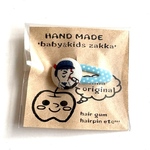 H７８＊送料無料♡Baby boyの為の♡可愛いhandmadeヘアパッチン＊