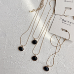 ブラックオニキスnecklace◼️