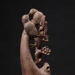 天然沈香手作り彫刻でおめでたいことやおめでたいことを刻んで
