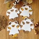 着せ替えカード『ハロウィンゴーストベアー』４匹👻🧸
