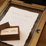 結婚証明書 ( 結婚式 挙式 ペーパーアイテム 誓約書 サイン 証明書 コットンペーパー ウェディング小物 愛犬 愛猫 押印 フルオーダー可能 人前式 )