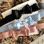 《3 color》scallop tararin large long 