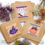 【選べるお茶５P】ハロウィン限定プチギフト☆《緑茶／紅茶／焙じ茶》一筆煎