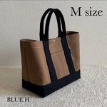 ★SUMMER SALE・10off・８月31日まで★【帆布トートバッグ】M size・ランチバッグ・サブバッグ・通勤バッグ・マザーズバッグ・ハンドバッグ・8号帆布
