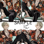 2422IKEMEN9月号4種ステッカー