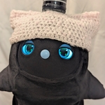 ふわふわ猫耳ニット帽子　ピンク