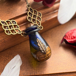 《送料無料》ポーションネックレス【暁光(ぎょうこう)のポーション】　Potion of downlight 007