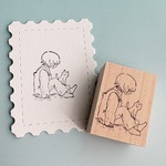 あそぼうよ　スタンプ　【40㎜×30㎜】